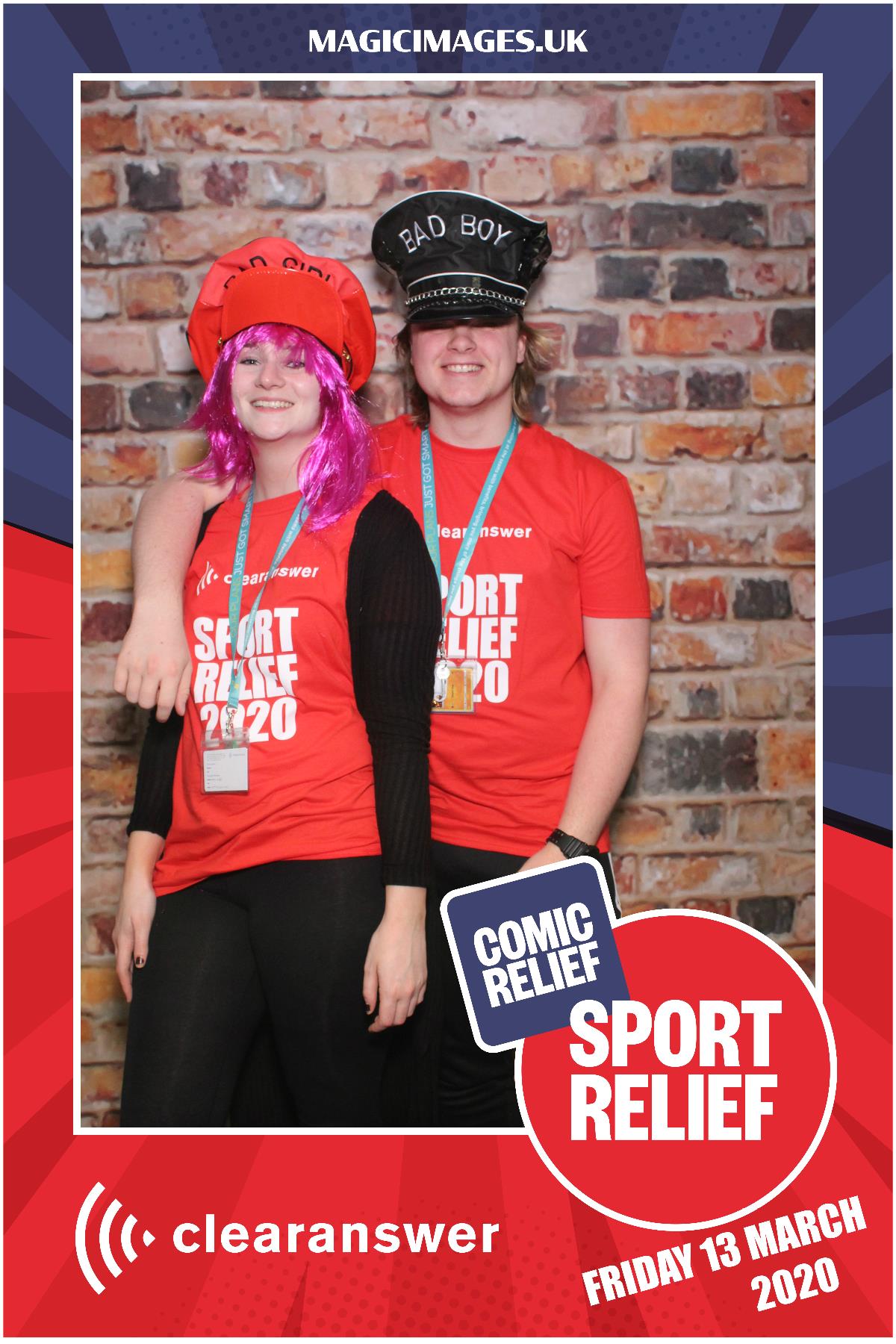 Clear Answer Sport Relief | View more photos from the event at gallery.magicimages.uk/u/MagicImages/Clear-Answer-Sport-Relief